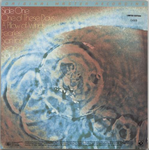 Pink Floyd Meddle - Half-Speed Mastered US vinyl LP album
